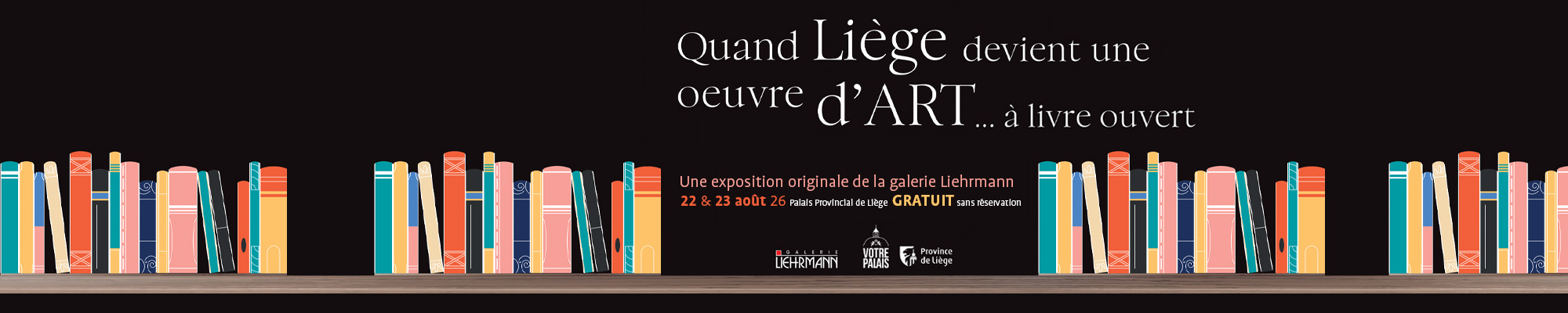 Quand Liège devient une oeuvre d'ART... à livre ouvert