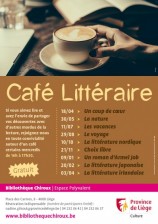 Café littéraire à la bibliothèque Chiroux