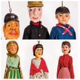 Tchantchès et Nanesse : plusieurs modèles de marionnettes 