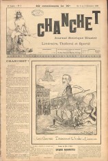 Chanchèt : journal satirique illustré, théâtral et sportif, Liège, impr. Thone, 1899-1900