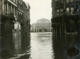 Léon Jamar, Inondations de janvier 1926, Place du Maréchal Foch, Liège.