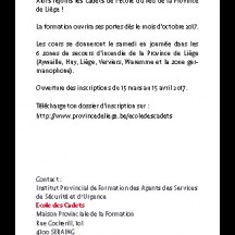 Folder Cadets (verso)