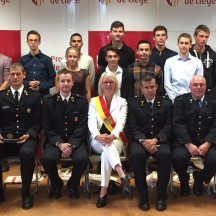 Rentrée des Cadets de l’Ecole du Feu de la Province de Liège