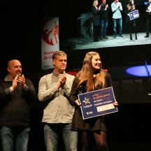 Amandine Verstappen reçoit le Trophée de l'espoir sportif