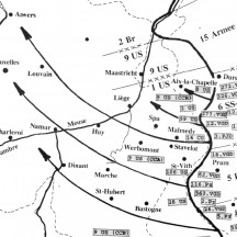 Les plans de l’attaque allemande : foncer vers Anvers avec des