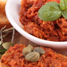 Recette : tapenade de poivrons rouges