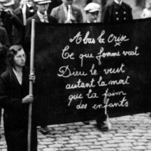Demonstration im Borinage, 1932