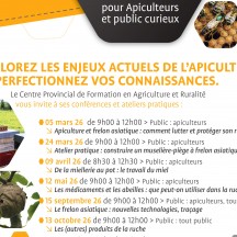 Cycle de conférences apicoles 2026
