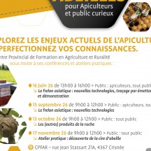 Cycle de conférences apicoles 2026 2e semestre
