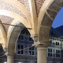 La cour du Musée de la Vie Wallonne