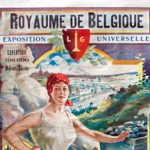 Affiche Exposition Universelle à Liège de 1905