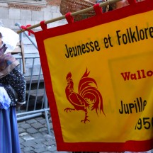 Folklore symbole pour les Fêtes de Wallonie