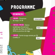 Fêtes de Wallonie 2018 en Province de Liège: ouverture à Engis