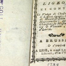 Li tèyåte lidjwès, exemplaire de 1784