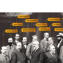 Les fondateurs du Musée de la Vie wallonne