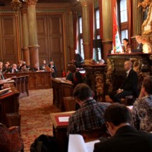 Le Conseil provincial au travail