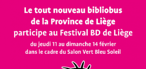 Les Chiroux et le bibliobus au Festival BD de Liège