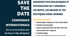 Congrès international : Urgences psychologiques et psychologie de l’urgence