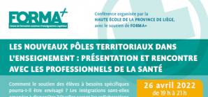 Conférence: "Les nouveaux pôles territoriaux dans l'enseignement"