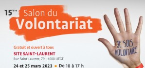 15ème salon du Volontariat - 24 et 25 mars 2023 - Site Saint-Laurent - 10 à 17h