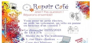 Repair Café ce dimanche 