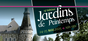 13e édition des Jardins de Printemps au Château de Jehay ces samedi 24 et dimanche 25 mai 