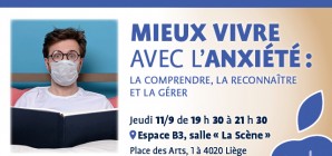COMPLET - JeudiSanté : Mieux vivre avec l’anxiété : la comprendre, la reconnaître et la gérer