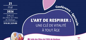 JeudiSanté : "L’art de respirer : une clé de vitalité à tout âge "