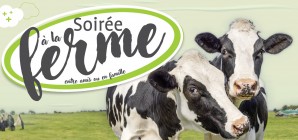 Soirée à la ferme organisée au printemps en province de Liège