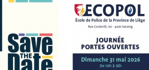 Journée portes ouvertes à l'Ecole de Police de la Province de Liège