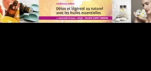Conférence-débat "Détox et légèreté au naturel avec les huiles essentielles"