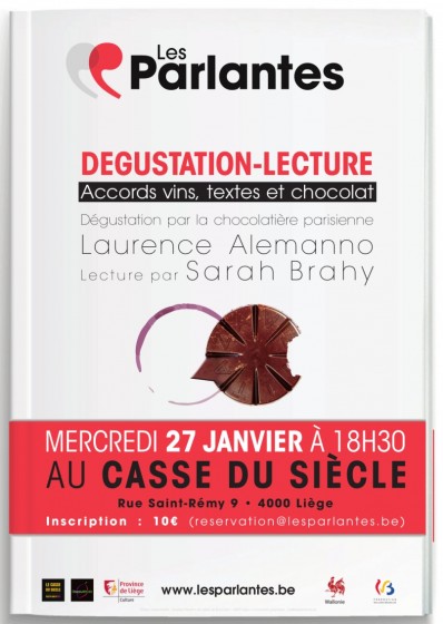 Vins, textes et chocolat