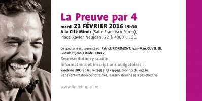 Spectacle d'Improvisation