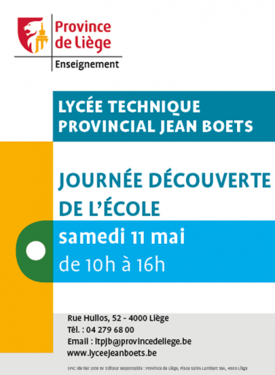 Journée découverte Lycée Jean Boets