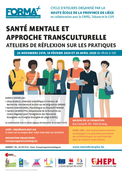 Santé mentale et approche transculturelle: ateliers de réflexion sur les pratiques