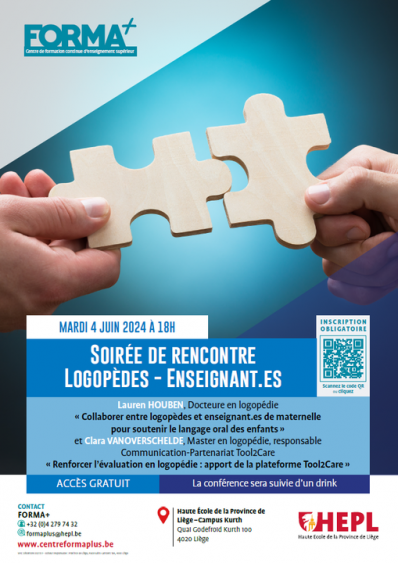 Soirée de rencontre Logopèdes - Enseignant·es