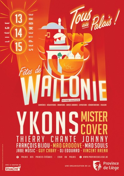 Les Fêtes de Wallonie à Liège vous donnent rendez-vous les 13, 14 et 15 septembre prochains