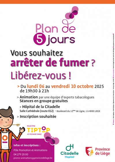 Plan de 5 jours - Octobre 2025