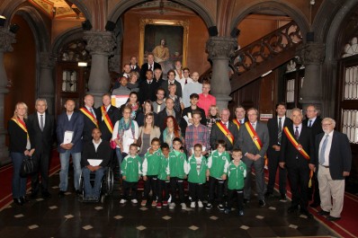 Les lauréats mis à l'honneur au Palais provincial lors des Fêtes de Wallonie ce 14 septembre
