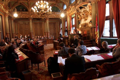 Le Conseil provincial au travail...