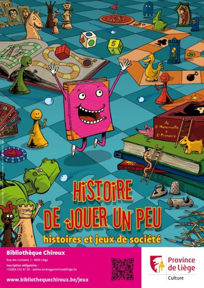 Histoire de jouer un peu - Bibliothèque Chiroux pour enfants