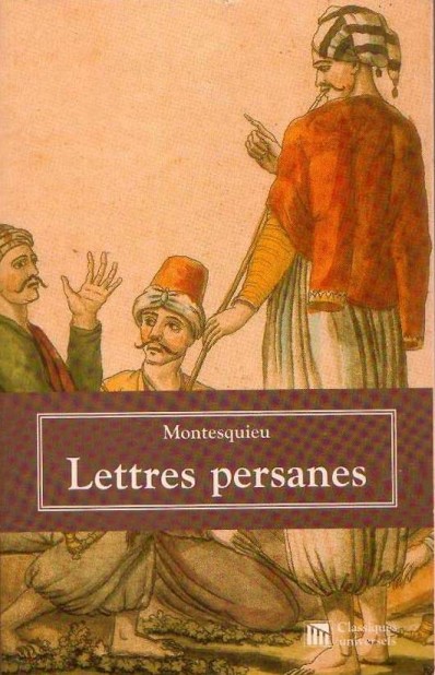 Couverture des Lettres Persanes de Montesquieu