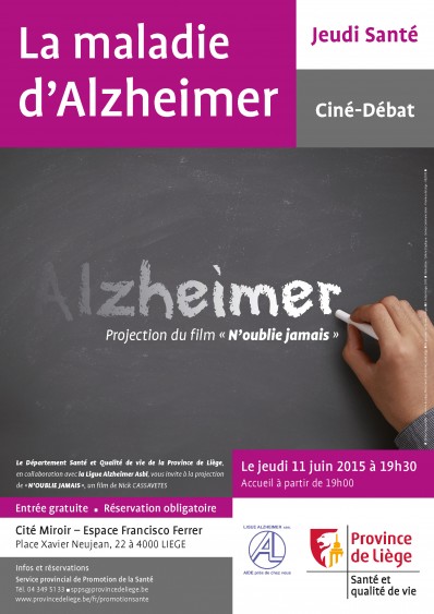 Ciné-débat sur le thème de la maladie d'Alzheimer