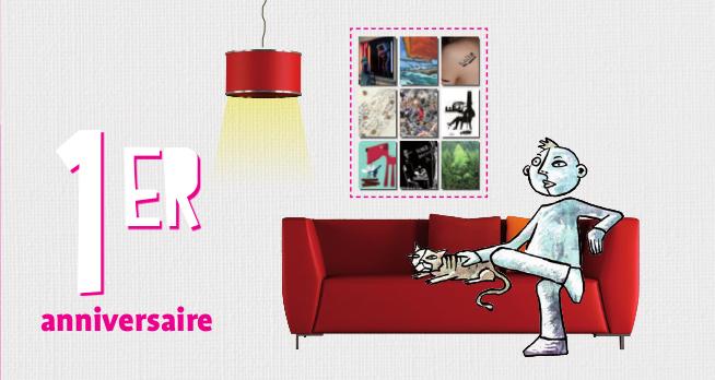 Artothèque - Bibliothèque Chiroux (Liège, Belgique) - 1 an