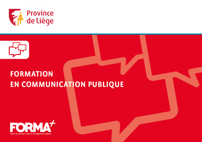 Formation en communication publique
