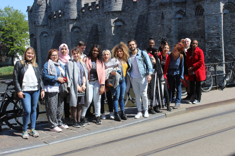 Les étudiants à Gand