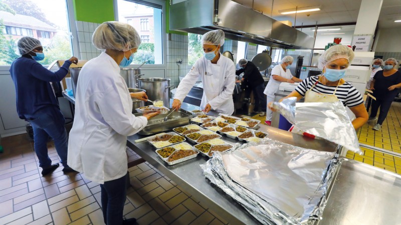 Inondations - Une école en première ligne: 32.000 repas préparés pour les sinistrés à l’Ecole Polytechnique de Verviers