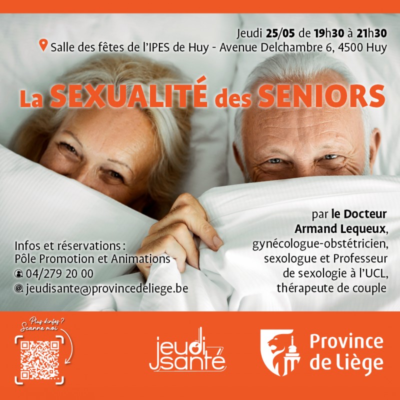 JeudiSanté : La sexualité des seniors