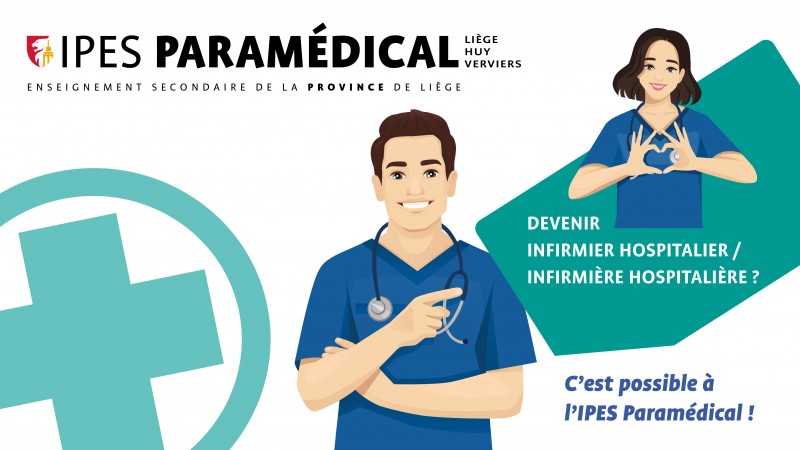 Devenir infirmier hospitalier / infirmière hospitalière avec l'IPES Paramédical