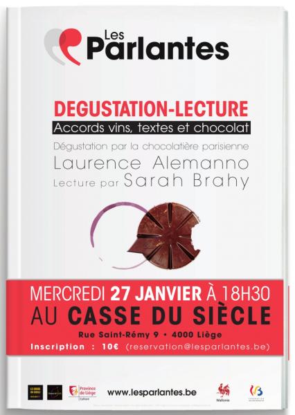 Vins, textes et chocolat